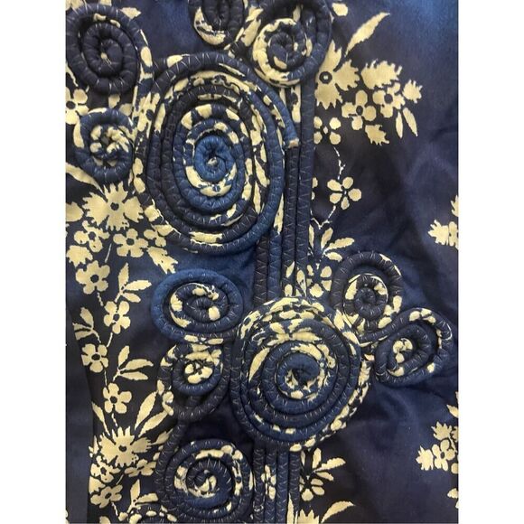 Plenty by Tracy Reese Franca Dress -Floral - Cobalt & Black- Size 4 Cutest dress - Picture 4 of 4